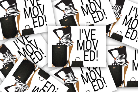 I've Moved! | Postcard Set