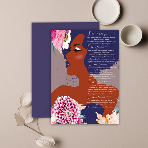 I Imagine: A Mother's Day Card for the people who have lost a mother. | wholesale