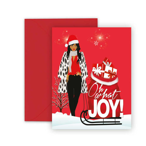 Oh What Joy⎪African American Greeting Cards Boxed Set