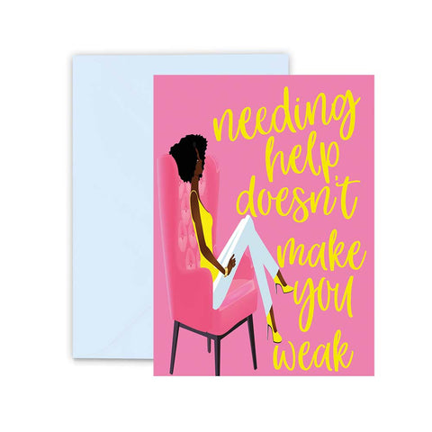 Weak⎪ African American Greeting Cards